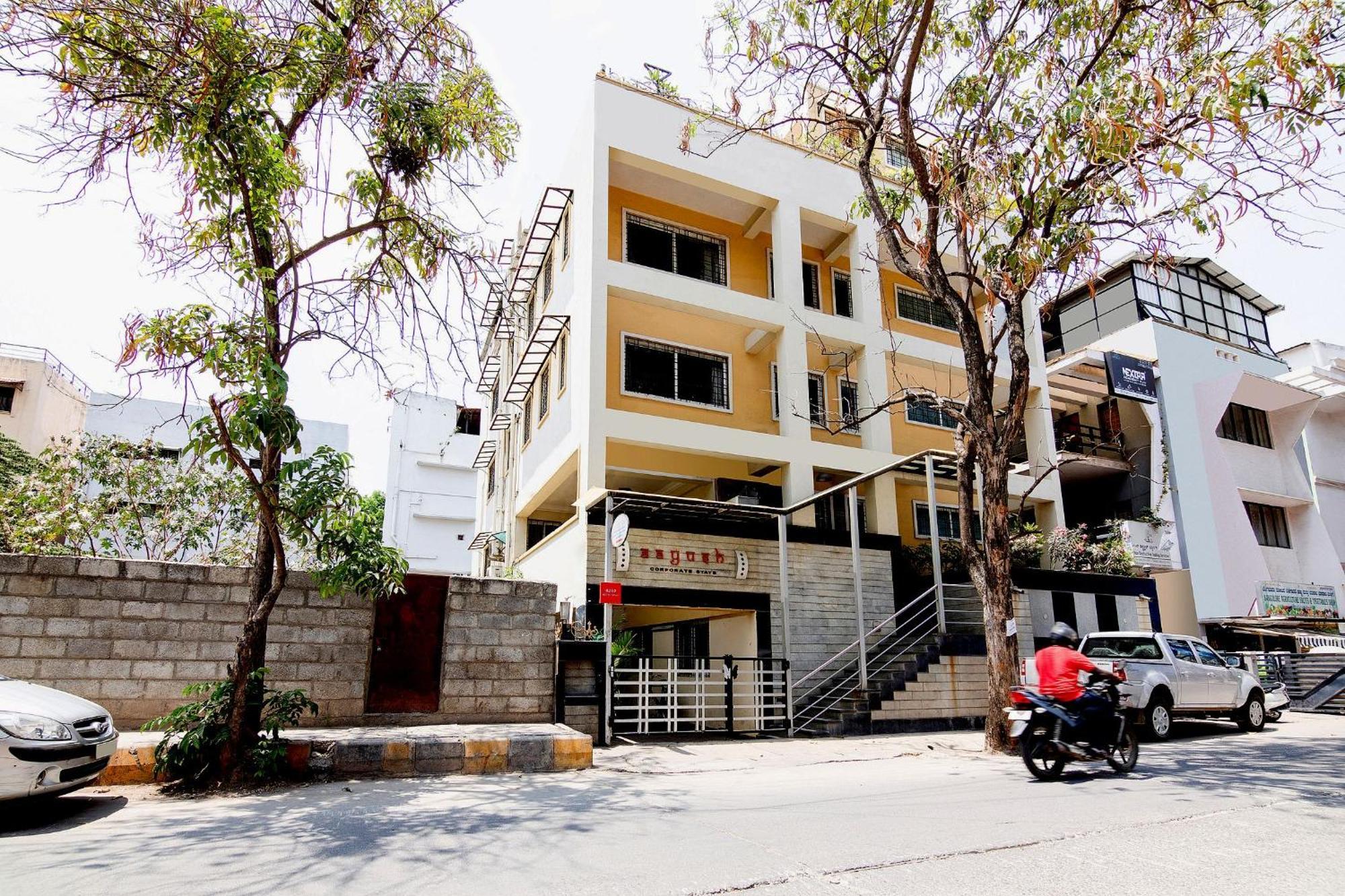 Flagship Aayush Corporate Stays Near Nexus Mall Koramangala Bangalore Bagian luar foto